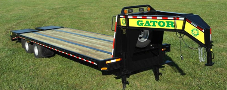 GOOSENECK TRAILER 30ft tandem dual - all heavy-duty equipment trailers special priced  Todd County, Kentucky