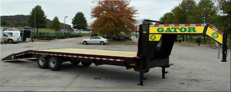 Gooseneck flat bed trailer for sale14k  Todd County, Kentucky